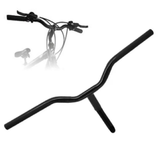 Guido Tiesto curvo c/suporte integrado para bicicleta aro 24 e 26