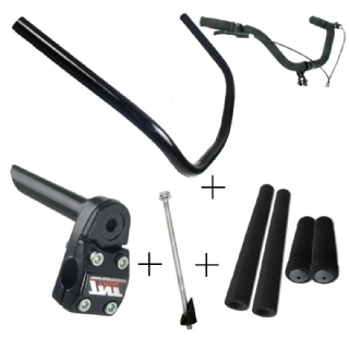 Kit guido Tiesto modelo Beach + mesa + paraf. expander + Jogo de manoplas espuma 4 ps
