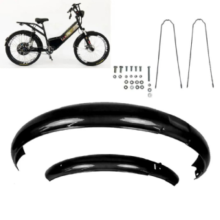 Kit completo paralamas para bicicleta eltrica Duos