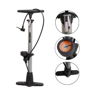 Bomba Oficina 450mm 160psi Com Manmetro Hopeful
