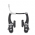 Freio V-Break Sapata Pino em Nylon Preto