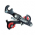 Cmbio tras. Dropp Montagem com gancheira Preto