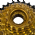 Roda Livre 8vel. Index Ultimo Cog Preto Bikemax