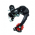 Cmbio tras. X-Stek s/gancheira mod. tipo tz500 index para 21 e 24 marchas preto
