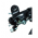 Cmbio tras. X-Stek s/gancheira mod. tipo tz500 index para 21 e 24 marchas preto