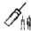 Garfo Suspenso aro 20 22,2mm Standard Bikemax