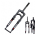 Garfo Suspenso aro 24 22,2mm Standard Bikemax