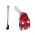 Kit suporte guido mesa cross Rd Bike mesa + parafuso expander